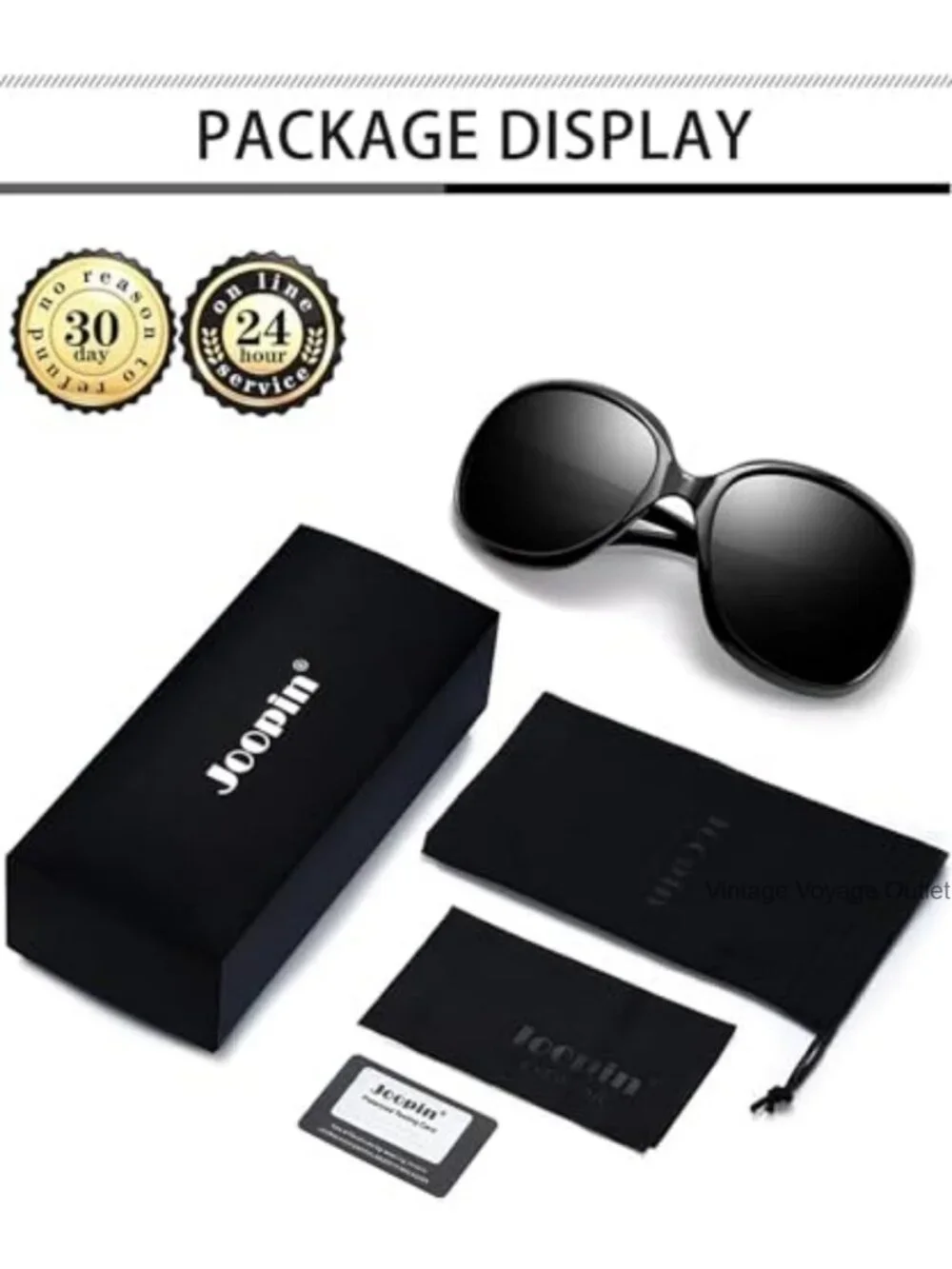 Oversized Polarized Butterfly Sunglasses Women UV400 Protection Driving Shades